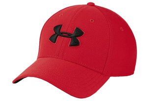 Мужская кепка с носиком UA Men's Blitzing 3.0 Cap 1305036-600, красная цена и информация | Мужские шарфы, шапки, перчатки | pigu.lt