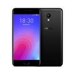 Meizu M6, LTE, Dual, 3/32 GB, Чёрный цена и информация | Мобильные телефоны | pigu.lt