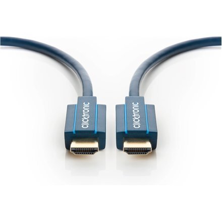 HDMI laidas 2.0 Clicktronic, 5 m kaina ir informacija | Kabeliai ir laidai | pigu.lt