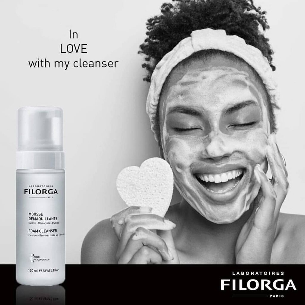 Valomosios veido putos FILORGA FOAM CLEANSER, 150 ml kaina ir informacija | Veido prausikliai, valikliai | pigu.lt