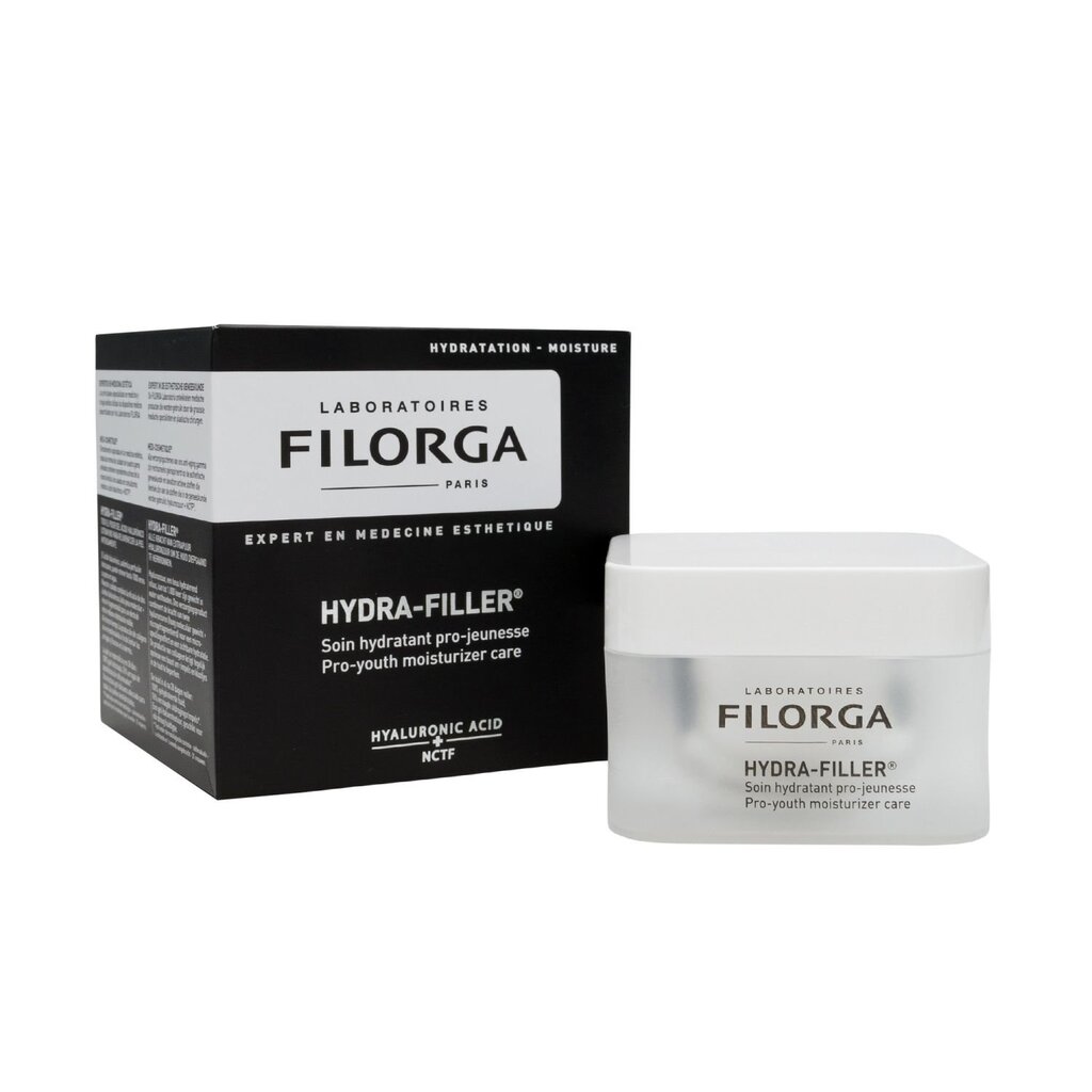 Intensyviai drėkinantis veido kremas Filorga Hydra-Filler, 50 ml kaina ir informacija | Veido kremai | pigu.lt