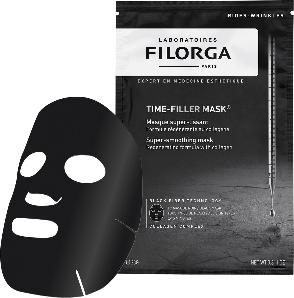 FILORGA TIME-FILLER MASK intensyvus kaukė nuo raukšlių 1 vnt kaina ir informacija | Veido kaukės, paakių kaukės | pigu.lt