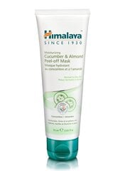 Маска- пилинг с огурцом и миндалём Himalaya Herbals Almond & Cucumber, 75ml цена и информация | Маски для лица, патчи для глаз | pigu.lt