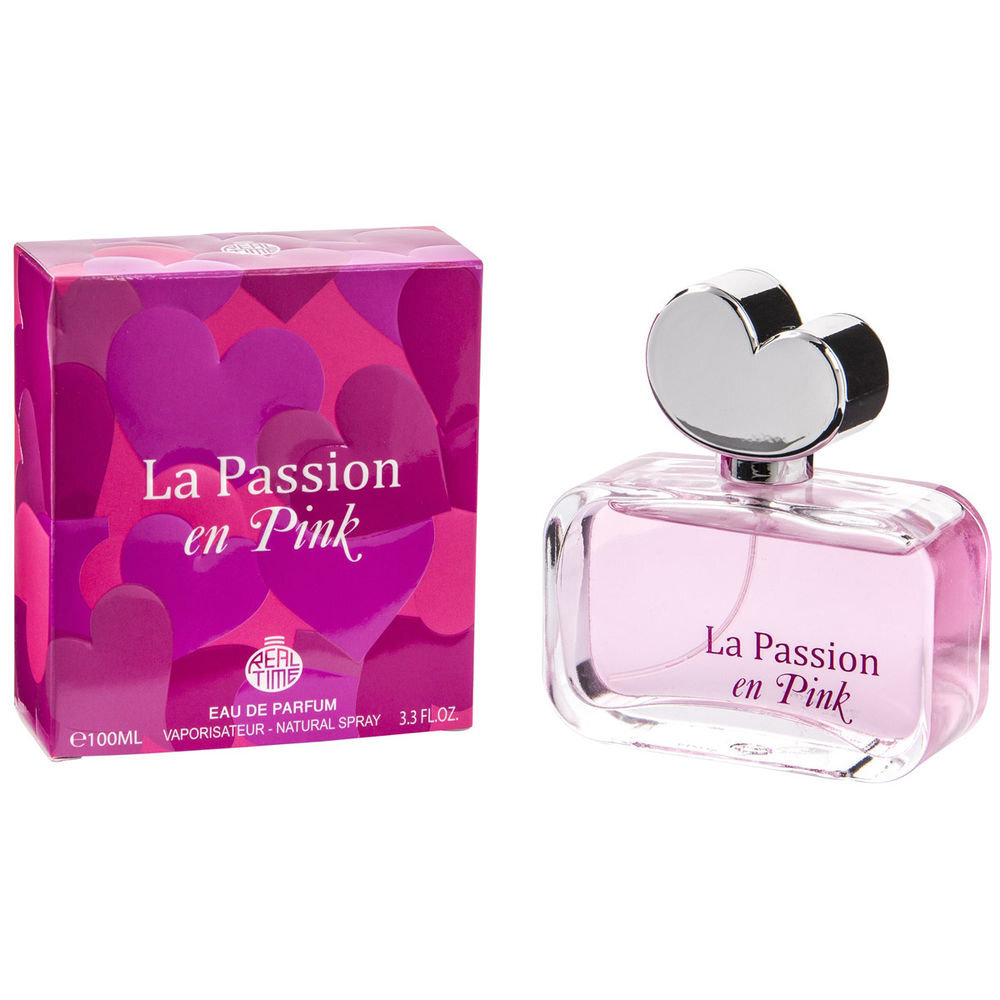 Kvapusis vanduo Real Time La Passion En Pink EDP moterims 100 ml kaina ir informacija | Kvepalai moterims | pigu.lt