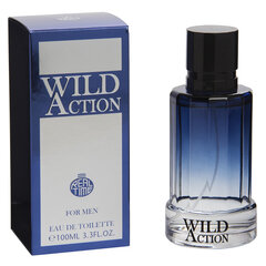 Tualetinis vanduo Real Time Wild Action EDT vyrams 100 ml kaina ir informacija | Kvepalai vyrams | pigu.lt