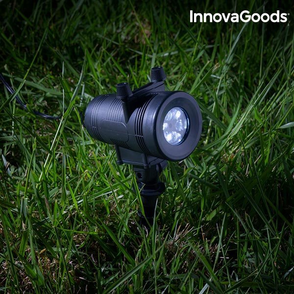 InnovaGoods dekoratyvinių LED lempų lauko projektorius kaina ir informacija | Lauko šviestuvai | pigu.lt