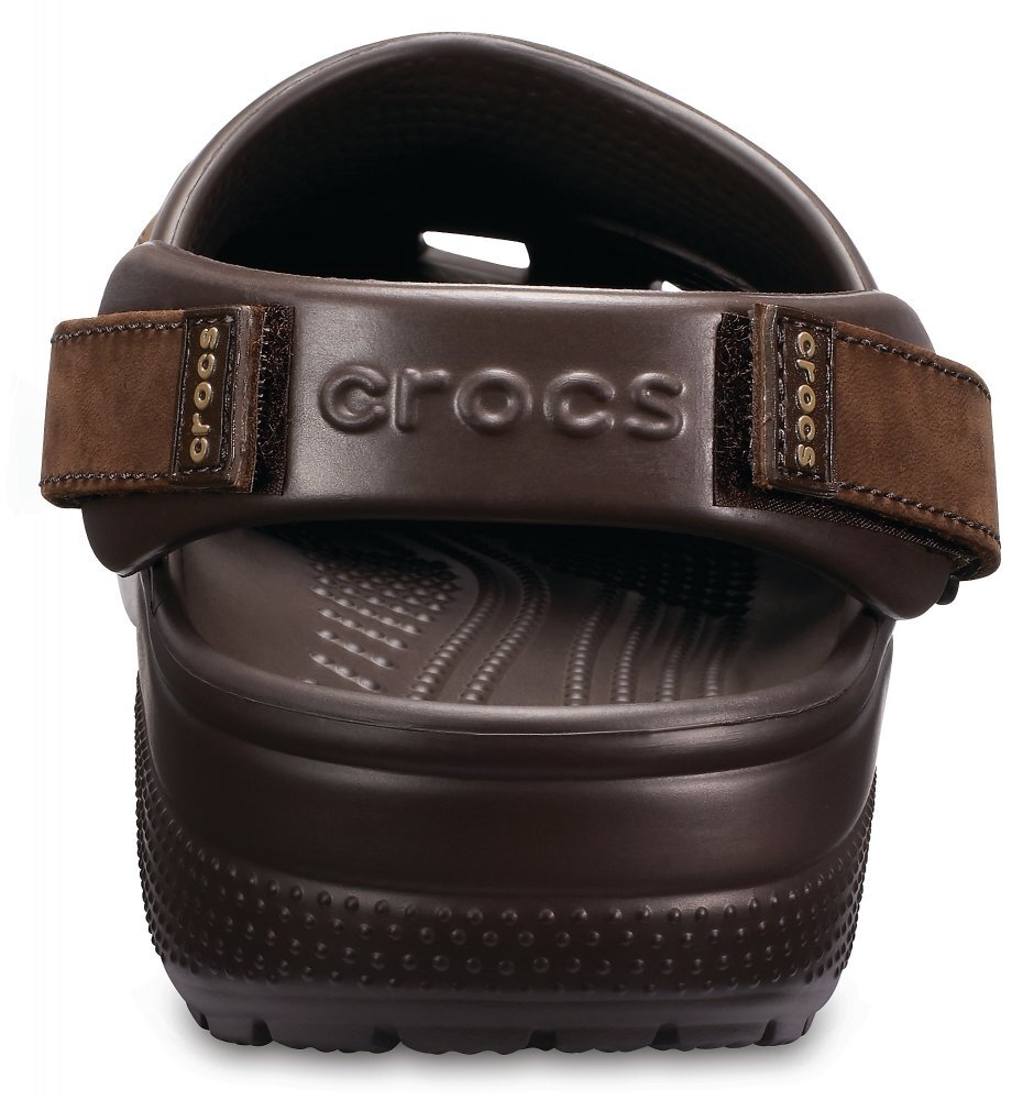 Crocs™ vyriškos šlepetės Yukon Vista Clog, rudos kaina ir informacija | Vyriškos šlepetės, basutės | pigu.lt