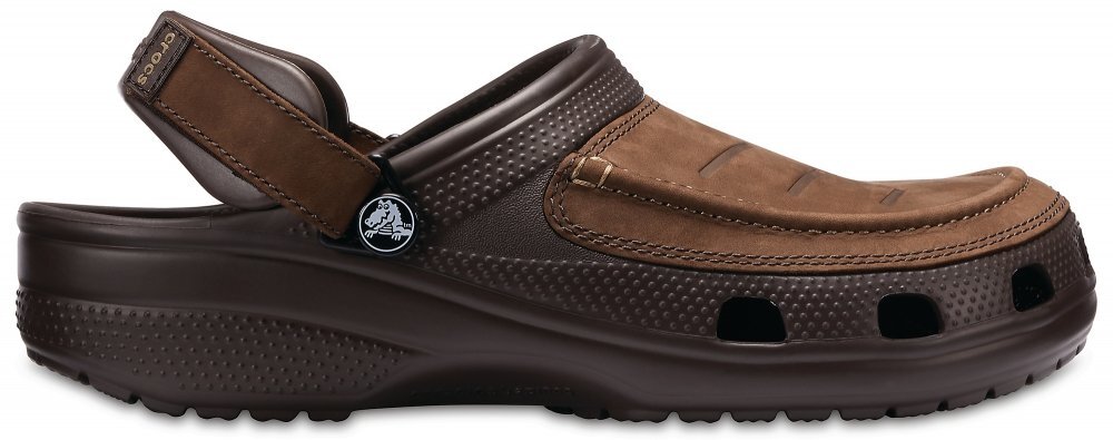 Crocs™ vyriškos šlepetės Yukon Vista Clog, rudos цена и информация | Vyriškos šlepetės, basutės | pigu.lt