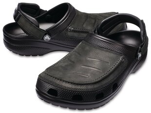 Crocs™ vyriškos šlepetės Yukon Vista Clog, juodos kaina ir informacija | Vyriškos šlepetės, basutės | pigu.lt