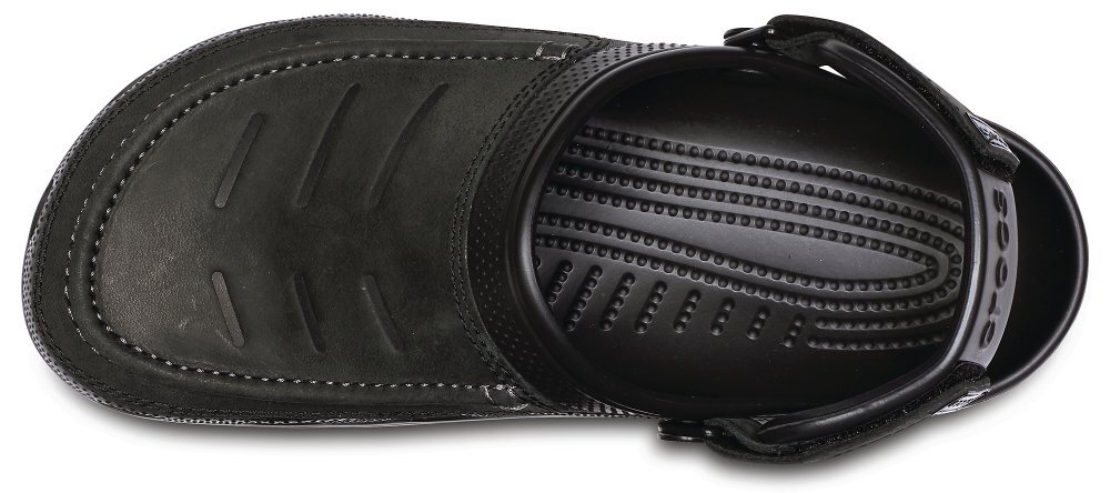 Crocs™ vyriškos šlepetės Yukon Vista Clog, juodos kaina ir informacija | Vyriškos šlepetės, basutės | pigu.lt