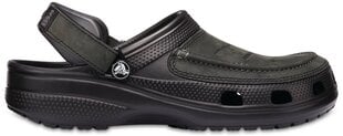 Crocs™ мужская повседневная обувь Yukon Vista Clog, черный цена и информация | Мужские шлепанцы, босоножки | pigu.lt