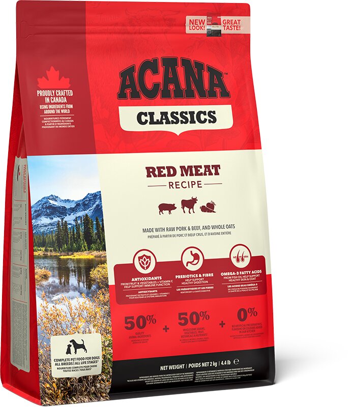 Acana Classics Red Meat visų veislių šunims, 2 kg цена и информация | Sausas maistas šunims | pigu.lt