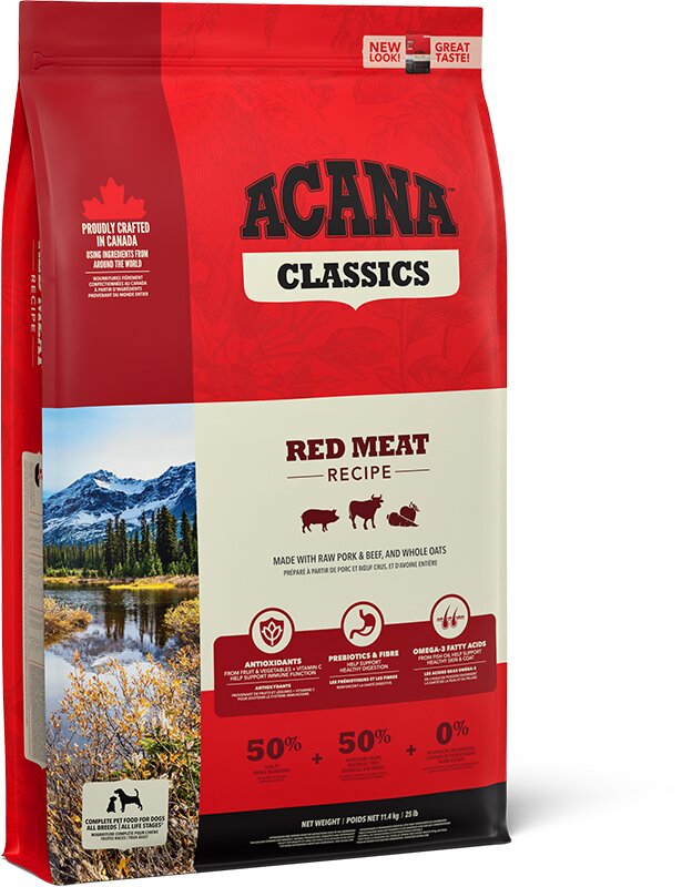 Acana Classics Red Meat visų veislių šunims, 9.7 kg цена и информация | Sausas maistas šunims | pigu.lt