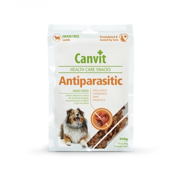 Canvit skanėstas ANTI-PARASITES, 200 g kaina ir informacija | Sausas maistas šunims | pigu.lt