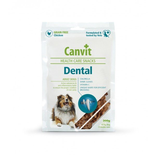 Canvit skanėstas DENTAL, 200 g kaina ir informacija | Sausas maistas šunims | pigu.lt