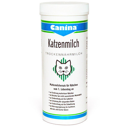 Katės pieno pakaitalas kačiukams CANINA Katzenmilch, 150 g kaina ir informacija | Sausas maistas katėms | pigu.lt