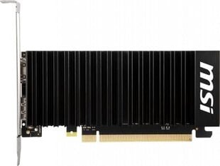 MSI GeForce GT 1030 2GHD4 LP OC 2GB DDR4 64bit HDMI+DP PCIe 3.0 (GT 1030 2GHD4 LP OC) kaina ir informacija | Vaizdo plokštės (GPU) | pigu.lt