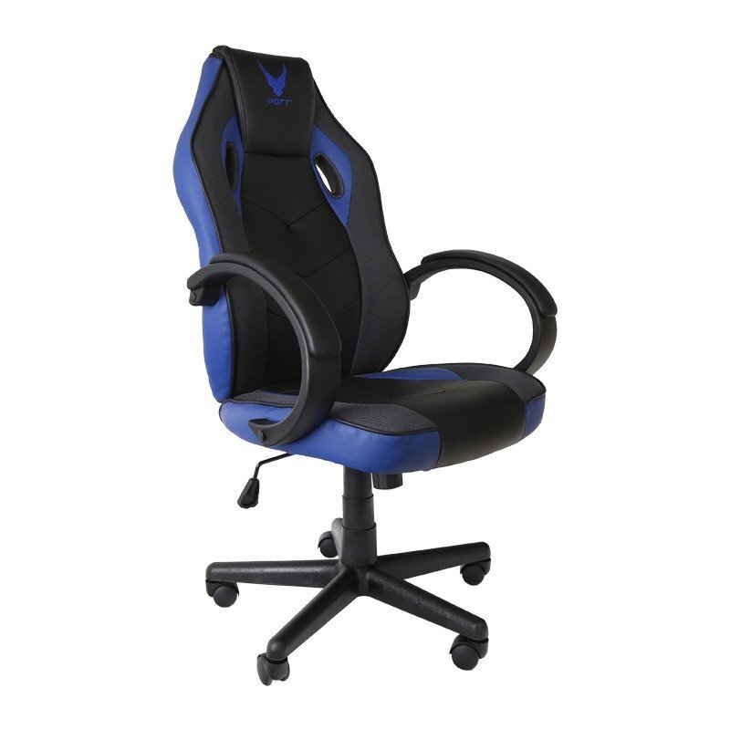 Žaidimų kėdė Omega Varr Indianapolis, mėlyna/juoda kaina ir informacija | Biuro kėdės | pigu.lt
