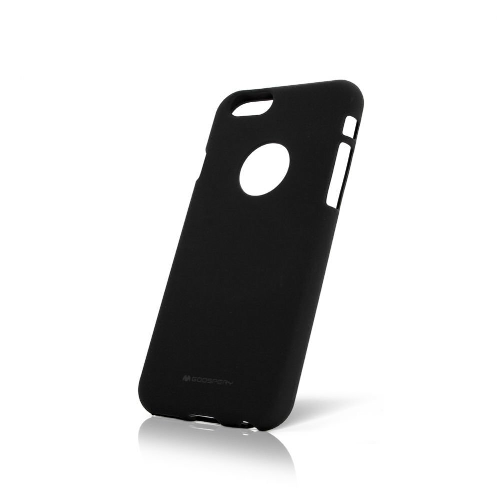 Apsauginis dėklas Mercury Apple iPhone 7 Plus/8 Plus Soft Feeling Jelly Case Black kaina ir informacija | Telefono dėklai | pigu.lt