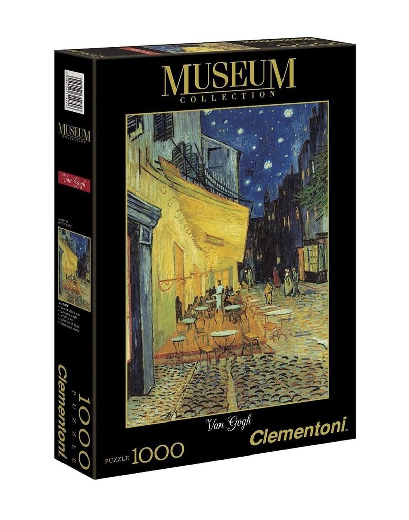 Dėlionė Clementoni Van Gogh Terrace at Night, 1000 d. kaina ir informacija | Dėlionės (puzzle) | pigu.lt