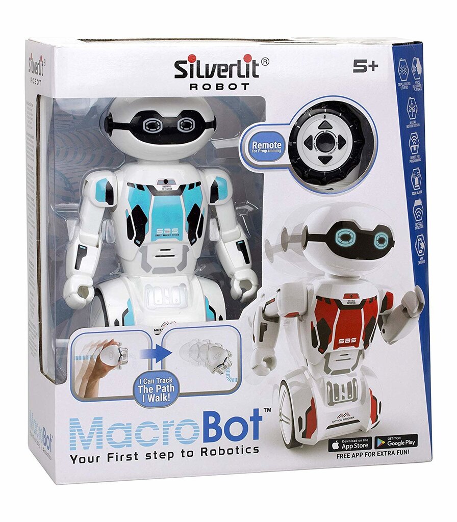 Interaktyvus robotas Silverlit Macro Robot kaina ir informacija | Žaislai berniukams | pigu.lt