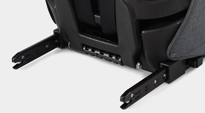 Automobilinė kėdutė KinderKraft Safety Fix 9-36 kg, juoda цена и информация | Autokėdutės | pigu.lt