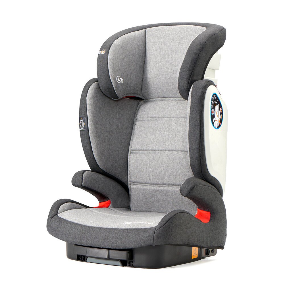 Automobilinė kėdutė KinderKraft Expander ISOFIX, 15-36 kg, pilka kaina ir informacija | Autokėdutės | pigu.lt