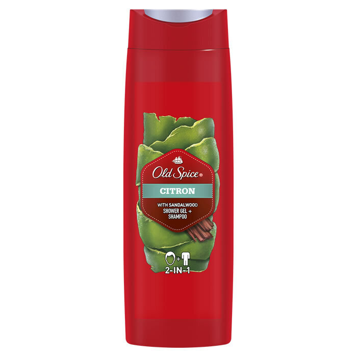 Dušo želė Old Spice Citron, 400 ml kaina ir informacija | Dušo želė, aliejai | pigu.lt