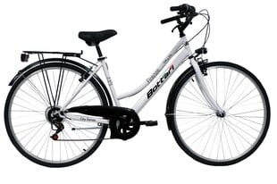 Miesto dviratis Bottari Firenze 28", baltas kaina ir informacija | Dviračiai | pigu.lt