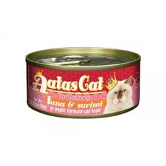 Aatas Cat Tantalizing Tuna & Surimi консервы для кошек 80г цена и информация | Консервы для кошек | pigu.lt