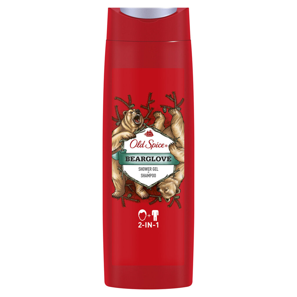 Dušo želė Old Spice Bearglove, 400 ml цена и информация | Dušo želė, aliejai | pigu.lt