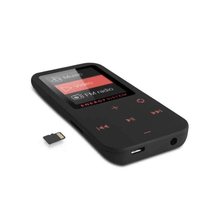 MP4 grotuvas Energy Sistem Touch, Raudona/Juoda kaina ir informacija | MP3 grotuvai | pigu.lt