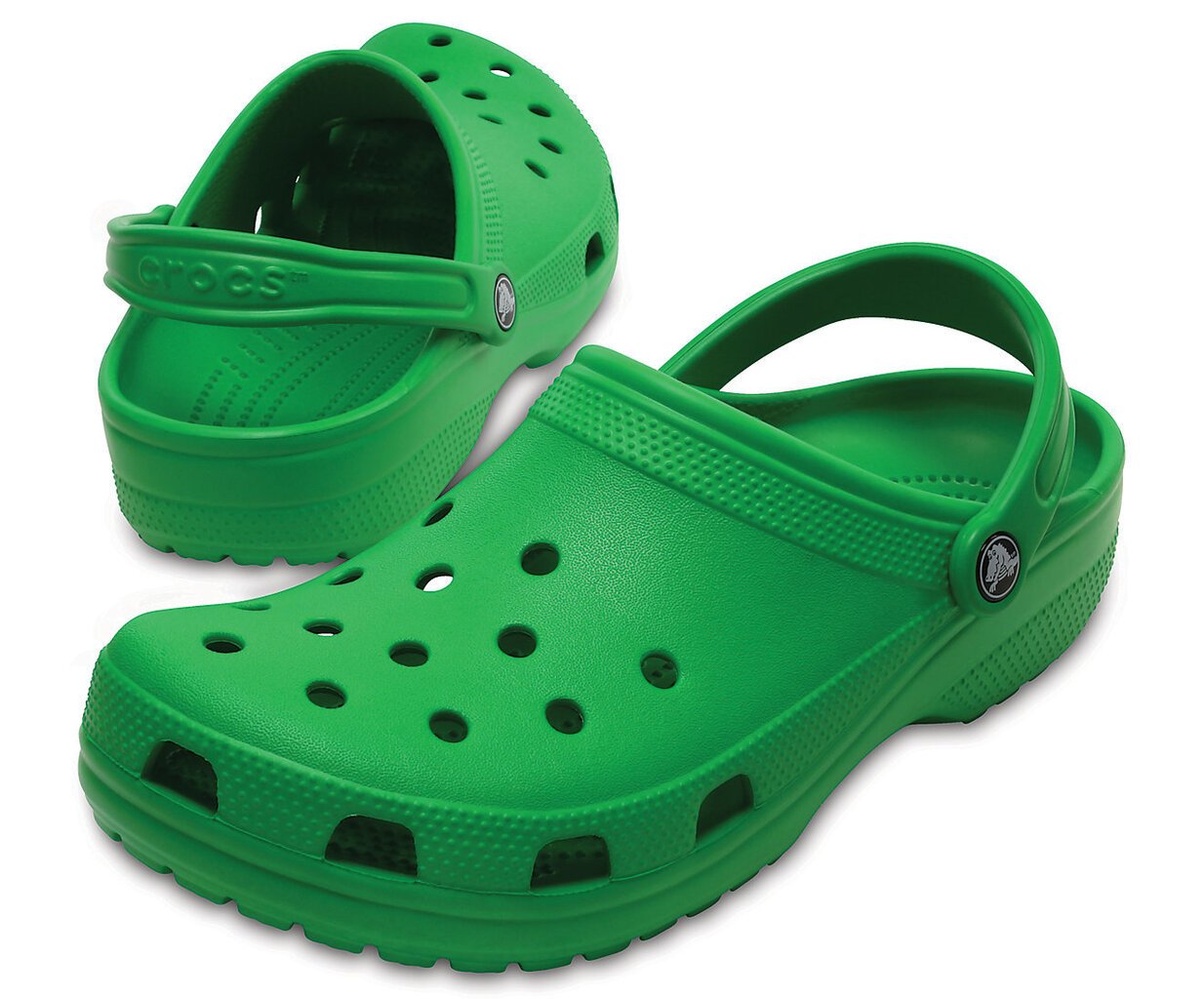 Crocs™ vyriški batai Classic, žali kaina ir informacija | Vyriškos šlepetės, basutės | pigu.lt