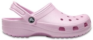 Обувь женская Crocs™ Classic, розовые цена и информация | Женские тапочки | pigu.lt