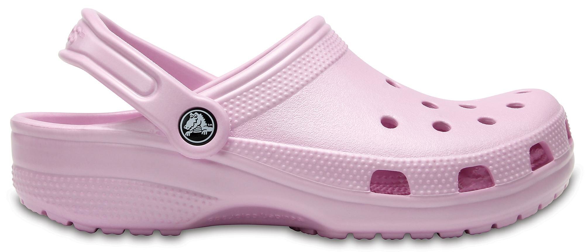 Crocs™ moteriški batai Classic, rožiniai kaina ir informacija | Šlepetės moterims | pigu.lt