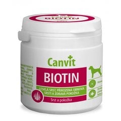 Vitaminai šunims tabletėmis Canvit Biotin N230, 230g kaina ir informacija | Vitaminai, papildai, antiparazitinės priemonės šunims | pigu.lt