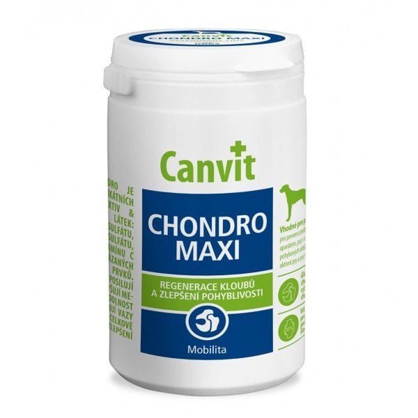 Vitaminai šunims CANVIT CHONDRO MAXI N166, 500 g цена и информация | Vitaminai, papildai, antiparazitinės priemonės šunims | pigu.lt