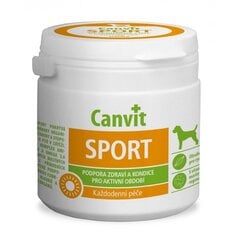 Vitaminai šunims CANVIT SPORT N100, 100g цена и информация | Витамины, добавки, средства от паразитов для собак | pigu.lt