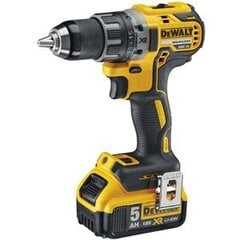 Аккумуляторная дрель-сверло DeWalt DCD791P2 цена и информация | Шуруповерты, дрели | pigu.lt