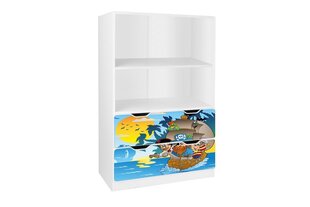 Полка Ami 61, 45x80x125 см цена и информация | Полки для книг и игрушек | pigu.lt