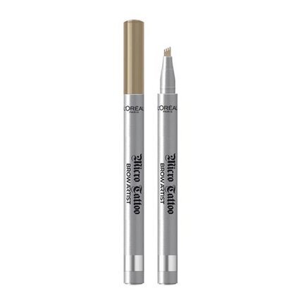 Antakių flomasteris L'Oreal Micro Tattoo Brown Artist marker Brow Tatto 101 Blond 4,5 g kaina ir informacija | Antakių dažai, pieštukai | pigu.lt