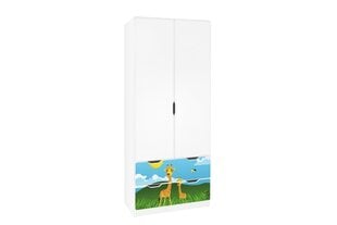 Шкаф с дверями Ami 59, 45x80x195 см цена и информация | Полки для книг и игрушек | pigu.lt
