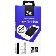 Защитный экран из закаленного стекла 3MK HardGlass Max Privacy для iPhone 8, прозрачный / черный цена и информация | Защитные пленки для телефонов | pigu.lt