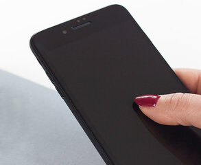 Защитный экран из закаленного стекла 3MK HardGlass Max Privacy для iPhone 8, прозрачный / черный цена и информация | Защитные пленки для телефонов | pigu.lt