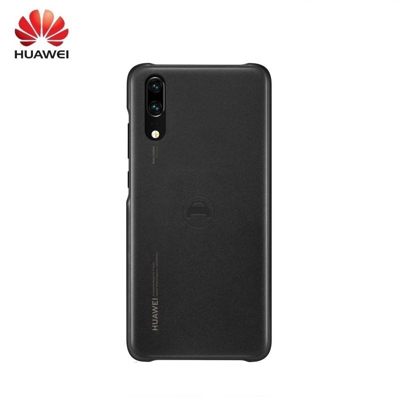 Telefono nugarėlė Huawei, skirta Huawei P20 telefonui, juoda цена и информация | Telefono dėklai | pigu.lt