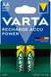 Varta Recharge Accu Power AA (HR6) įkraunamos baterijos, 2600mAh, 2 vnt цена и информация | Elementai | pigu.lt