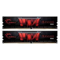 G.Skill Aegis DDR4, 2x16GB, 3000MHz, CL16 (F4-3000C16D-32GISB) kaina ir informacija | Operatyvioji atmintis (RAM) | pigu.lt