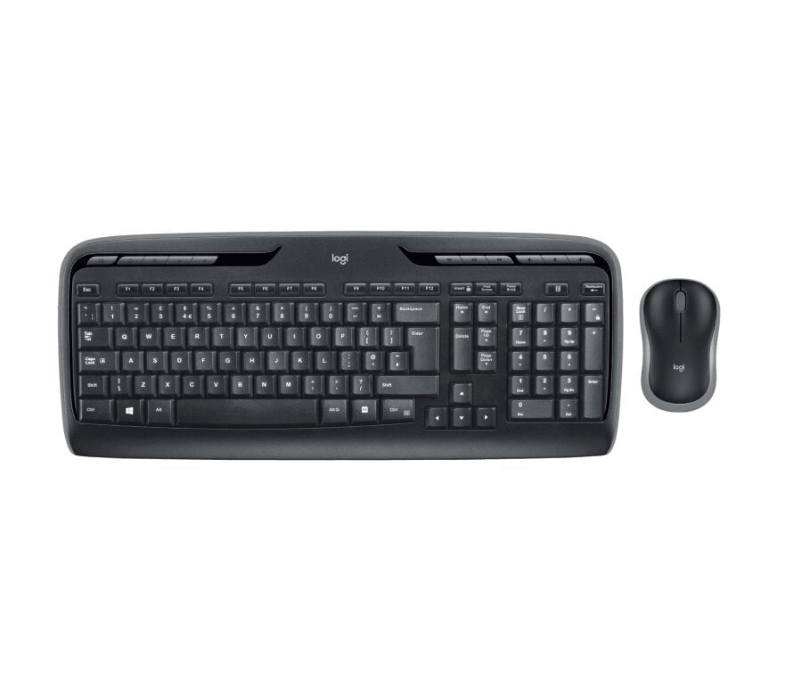 Logitech MK330DE Combo цена и информация | Klaviatūros | pigu.lt