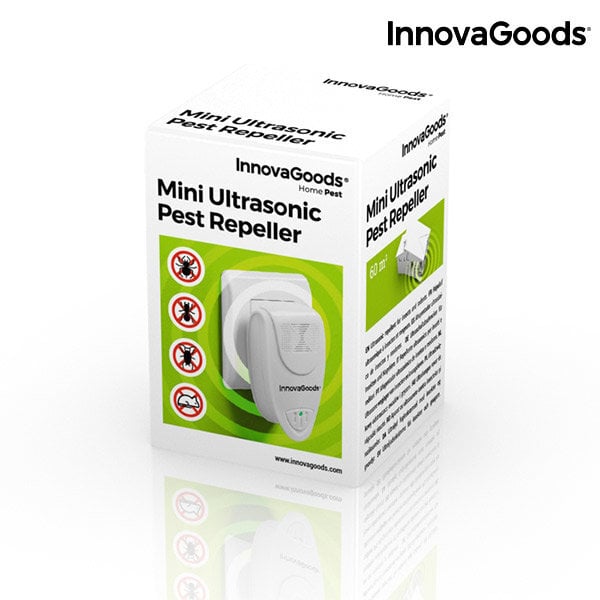 InnovaGoods Mini Ultragarsinis graužikus ir vabzdžius atbaidantis prietaisas цена и информация | Graužikų, kurmių naikinimas | pigu.lt