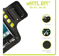 Dėklas ant rankos Wheel Bee® Night Hawk, LED kaina ir informacija | Kuprinės ir krepšiai | pigu.lt